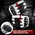 Carbon X Leather Motorcycle Riding Gloves - Knuckle Protection